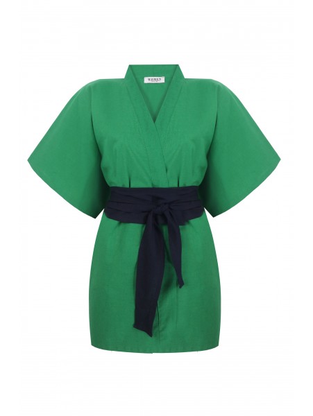 Yeşil Kimono Üst