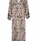 Leopar Desenli Elbise